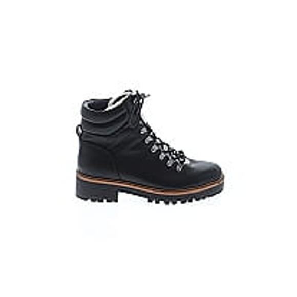 Marc Fisher Womens Size 8 1/2 Hiking Boots Ankle Bootie 8.5 Winter Warm Classic - Picture 1 of 2
